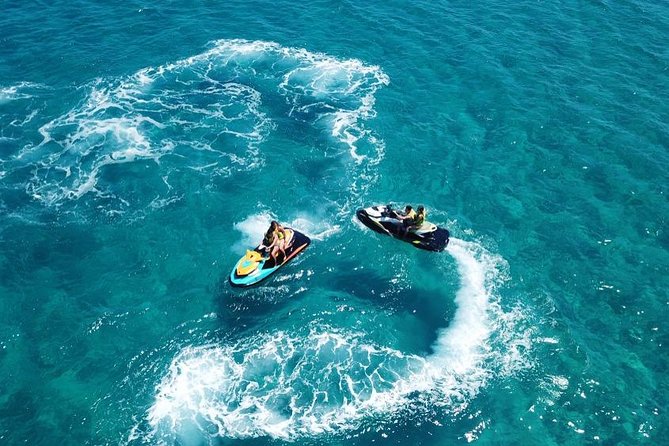 Jet Ski Tour in Dubai duration 1H Burj al Arab and Atlantis palm - The safety briefing and first run