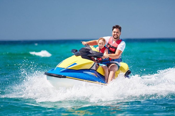 Jet Ski Tour in Dubai duration 30min Burj Al Arab - Riding along Dubai’s beaches
