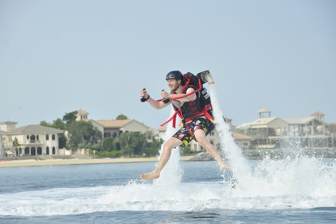 Jetpack in The Palm - Arriving at Dukes The Palm