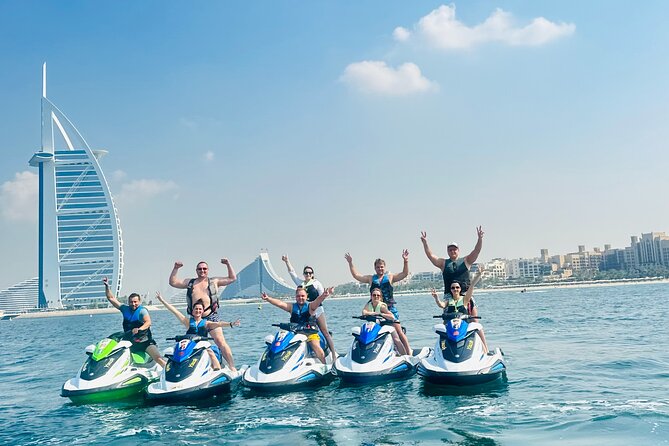 Jetski Dubai: 60Min Burj Al Arab & Atlantis the Palm - Adding Burj Khalifa and Kite Beach to the view