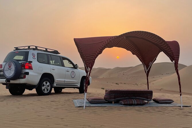 Just For You Private Desert BBQ Dinner - Sunset in a quiet desert setting