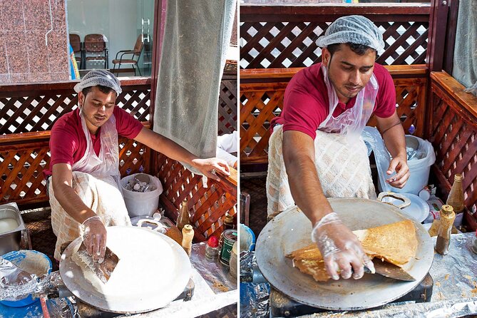 Local Street Food and Guided Walking Tour of Dubai Old Town - Crossing Dubai Creek by abra