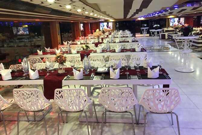 Luxury 7 Star Mega Yacht Dinner Cruise With international Buffet - Finding the Yacht Behind Marina Mall