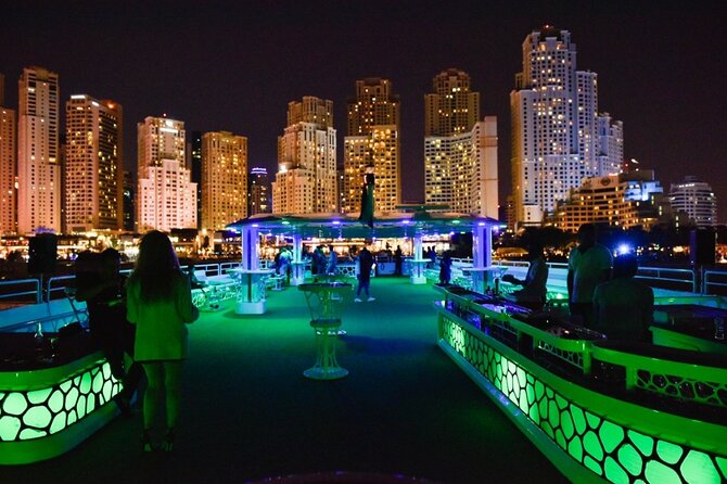 Luxury 7 Star Mega Yacht Dinner Cruise With international Buffet - Service, Drinks, and the Party-Boat Feel