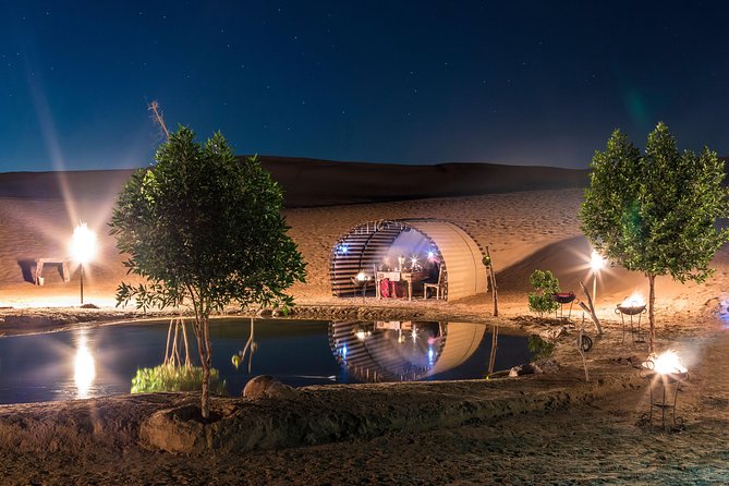 Luxury Desert Safari with Michelin-Curated Fine Dining Experience - Evening entertainment after dinner