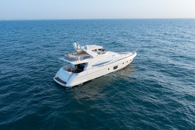 Luxury Yacht Private Rental from Dubai Marina - The crew service makes the difference