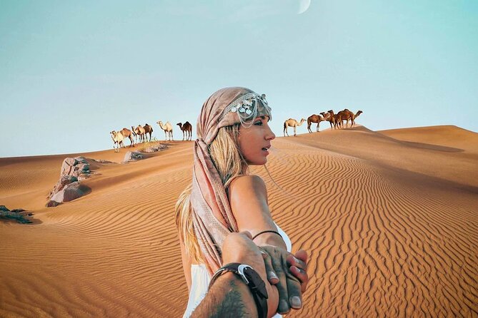 Magical Morning Desert Safari in 4x4 Private Vehicle &Camel Ride - Key points at a glance