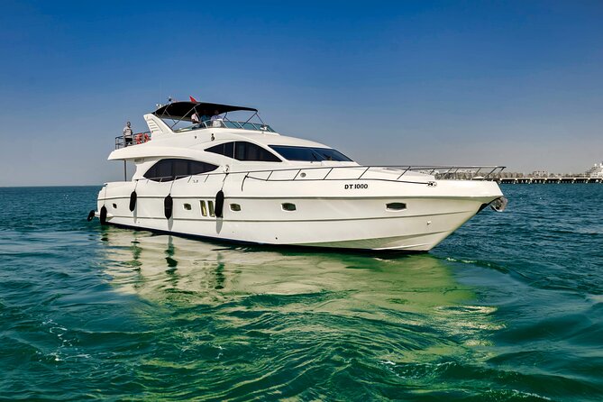 Majesty 77ft Diamond Dust — Dubai's best yacht rental - Key things to know before you book
