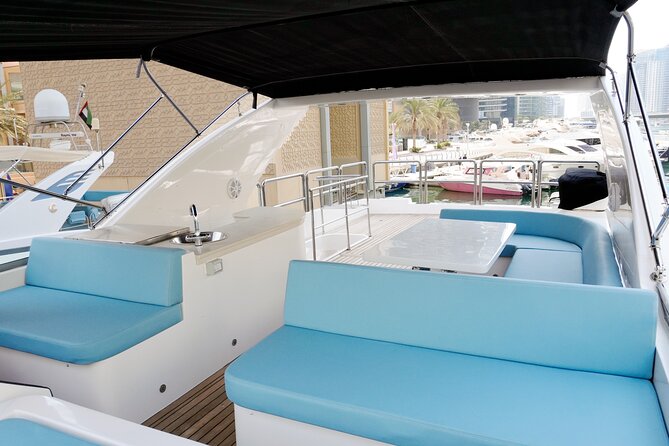 Majesty 77ft Diamond Dust — Dubai's best yacht rental - What the $2,232.95 group price really means