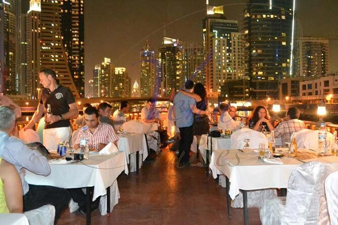 Marina Dhowe Cruise Dinner with Private Transfers - Buffet dinner, Kahwa, and drinks