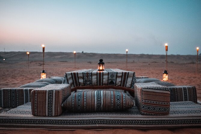Mleiha Overnight Camp- Panoramic Lounge - Dinner with a generous Arabic-style menu