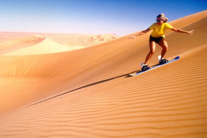 Morning Desert Safari Dubai with Dune Bashing and Sand Boarding - The main event: 40 to 45 minutes of dune bashing