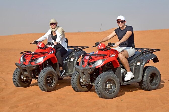 Morning Desert Safari Quad-bike camel ride Sand Surfing in Dubai - Quick facts worth knowing