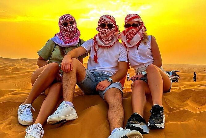 Morning Desert Safari, Quad Bike, Dunes Bashing and Camel Ride - The 15-minute photo stop captures the best light
