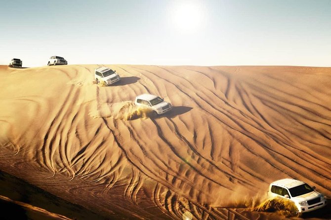 Morning Desert Safari With 20-Minutes Camel Ride - Sandboarding adds an active second act