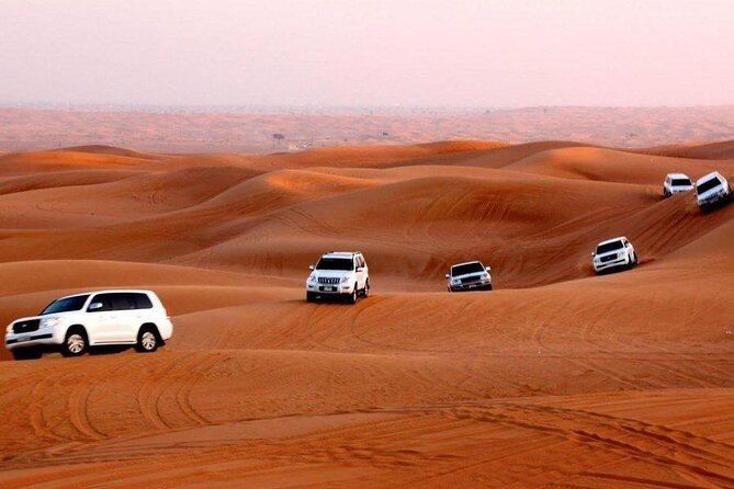 Morning Desert Safari with Camel Ride and Quad Bike - Tire Pressure and the Start of Dune Bashing