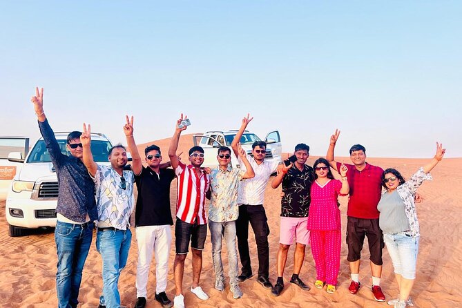 Morning Desert Safari with Dune Bashing & Camel Ride - Lehbab Desert Gives You the Classic Red-Dune Setting