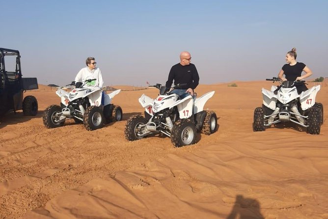 Morning Desert Safari With Quad Bike - Sandboarding on the high dunes