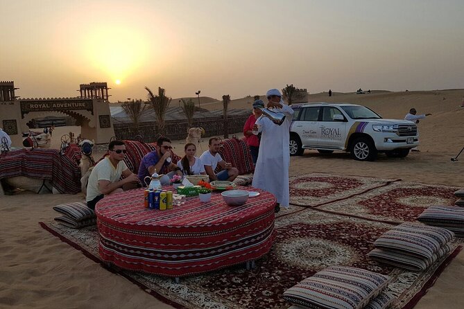 Morning Desert Safari With Quad Bike & Camel Ride Experience - A short camel ride and a traditional camp stop