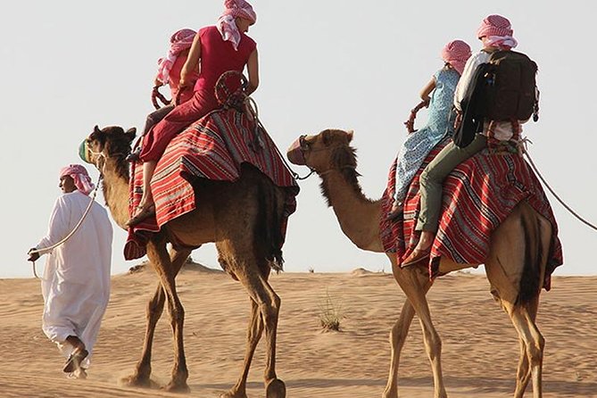 Morning Desert Safari with Quad Bike, Camel Ride & Sandboarding - What the $59 price really includes