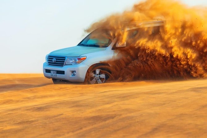 Morning Desert Safari with Quad Bike, Sand Boarding and Camel Ride - Drinks, transport, and the four-hour pace