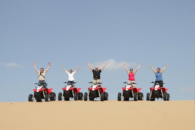 Morning Desert Safari with Quad Bike Tour Abu Dhabi - Al Khatim’s dunes and the sunrise photo stop