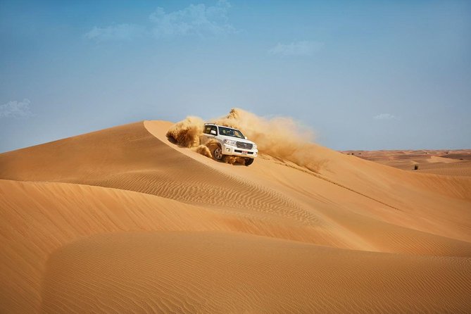 Morning Desert Safari with Quad Bike Tour Abu Dhabi - Leaving Abu Dhabi in a comfortable 4x4
