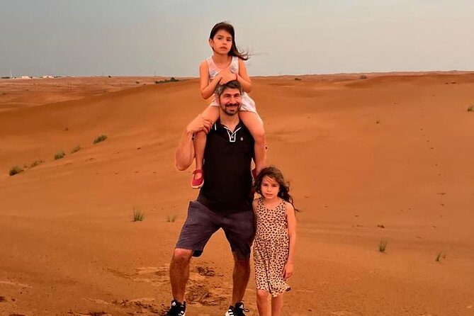 Morning Desert Safari With Quad Biking and Sandboarding - Quad biking across the sand