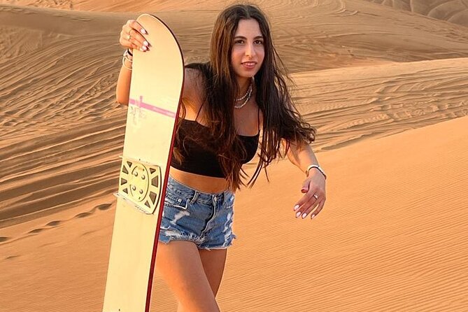Morning Desert Safari With Quad Biking and Sandboarding - Dates chocolate at the end