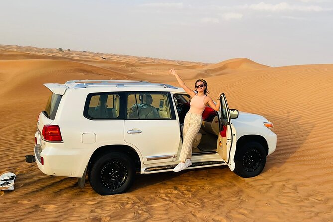 Morning Desert Safari with Sandboarding & Camel Ride on Red Dunes - Drinks and what the price really covers