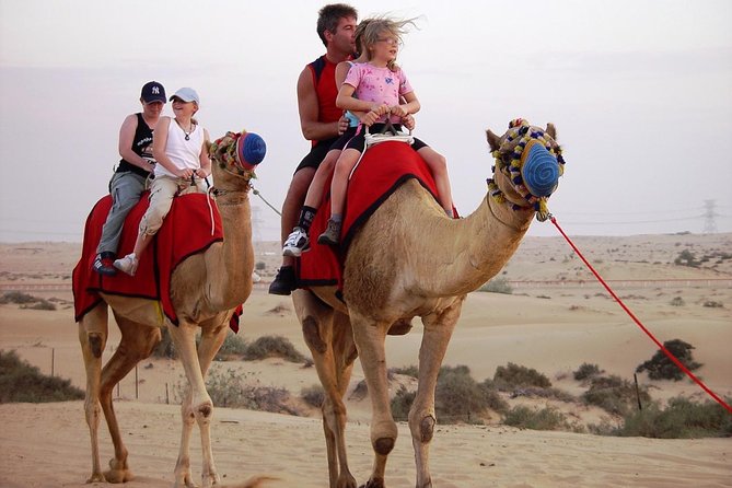 Morning Dubai Desert Safari with Camel Ride & Sand boarding - Deflating tires for the dune ride