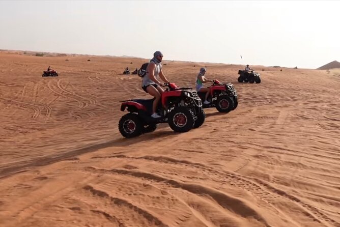 Morning/Evening 4x4 Desert Safari, CamelRide & Sandboarding - What the $199 group price really buys you