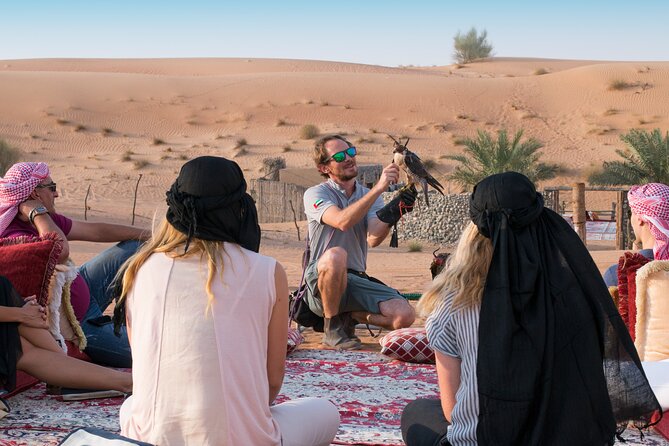 Morning Falconry & Nature Desert Safari with Transfers from Dubai - Emirati breakfast at the Bedouin camp