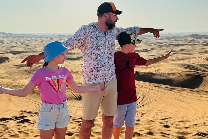 Morning Red Dune Safari with Sandboarding and Camel Ride - A brief camel ride with Bedouin connections