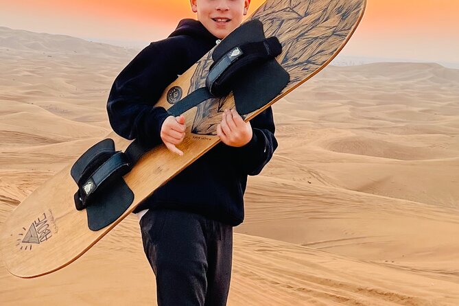 Morning Red Dune Safari with Sandboarding and Camel Ride - Desert photography before the city gets busy
