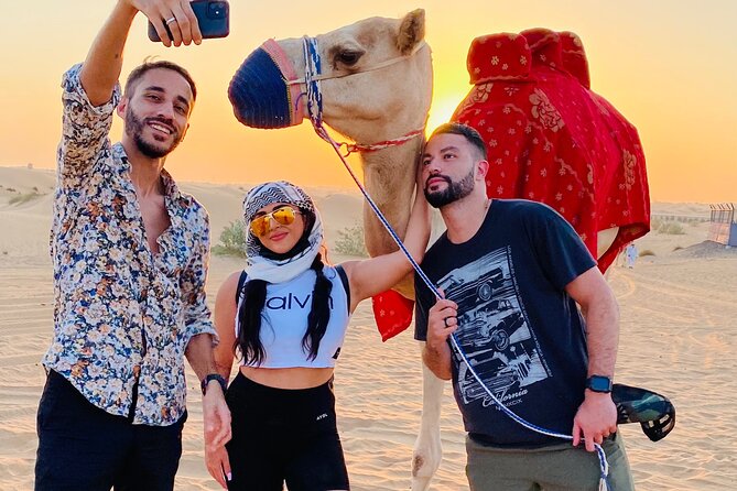 Morning Red Dune Safari with Sandboarding and Camel Ride - What the $36 price really covers