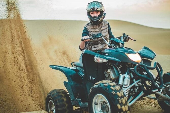 Morning Red Dunes Desert by Quad Bike, Dune Bashing, Camel Ride & Sandboarding - Key points to know before you book