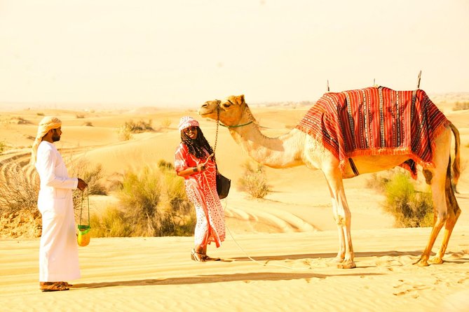 Morning Red Dunes Desert by Quad Bike, Dune Bashing, Camel Ride & Sandboarding - Twenty-five minutes on a quad bike