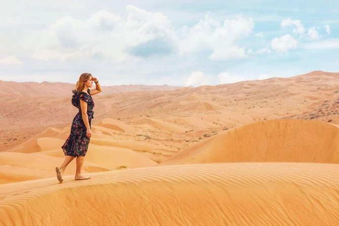 Morning Red Dunes Desert by Quad Bike, Dune Bashing, Camel Ride & Sandboarding - Forty minutes of dune bashing