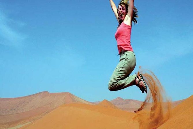Morning Red Dunes Safari: Camel Ride & Sandboarding Adventure - Forty Minutes of Dune Bashing