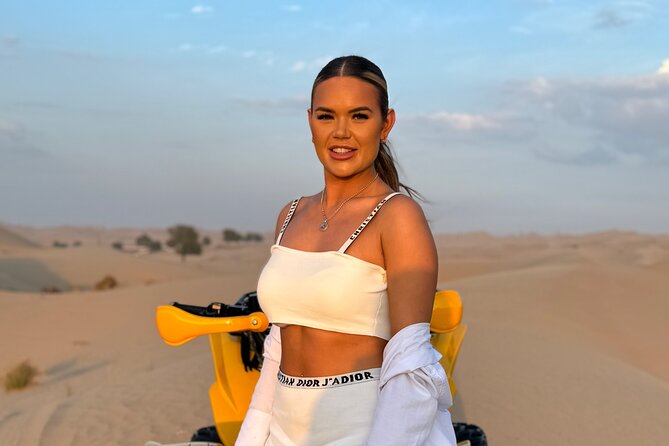 Morning Safari Dune Bashing ATV Bikes Camel Ride Sandboarding - Twenty minutes of dune bashing