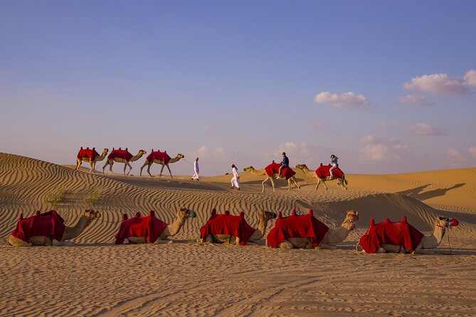 Overnight Camel Caravan with BBQ Dinner and Arabic Breakfast - Leaving Dubai for the red dunes