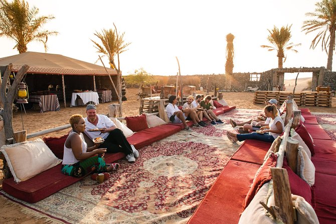 Overnight Desert Safari - Vintage Land Rovers & Traditional Activities - Four courses beneath the stars