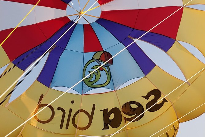 Parasailing Adventure on Jumeirah Beach with Sea Bird water Sports Dubai - Reaching Al-Rahim Mosque in Dubai Marina