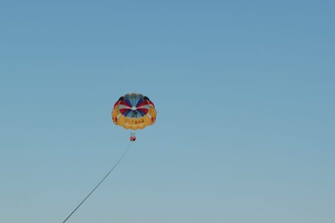 Parasailing Adventure on Jumeirah Beach with Sea Bird water Sports Dubai - A small crew changes the experience