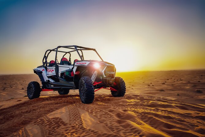 Polaris 1000CC 4Seater Buggy Rental in an open Desert Safari - From Nazwa Road to the open dunes