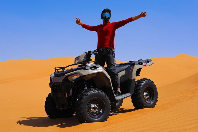 Polaris 570cc (4x4 )Quad Bike Ride +Sand Boarding- Red Dunes - Key points before you book