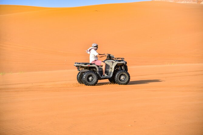 Polaris 570cc (4x4 )Quad Bike Ride +Sand Boarding- Red Dunes - What the $195 price really buys