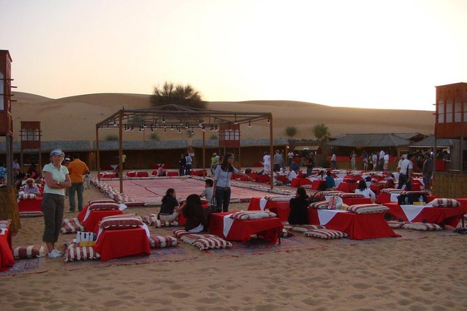 Premium 4x4 Dubai Desert Safari with BBQ Dinner - Arabic coffee, dates, and the deluxe desert camp