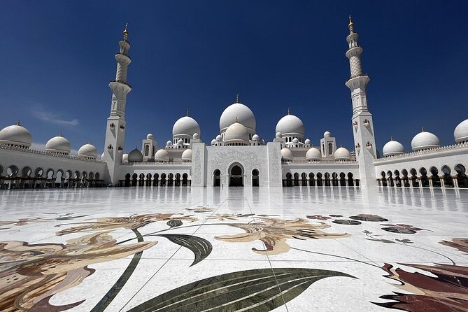 Premium Abu Dhabi Full-day City Tour in A 4x4 Private Vehicle - Sheikh Zayed Grand Mosque: allow the full 90 minutes